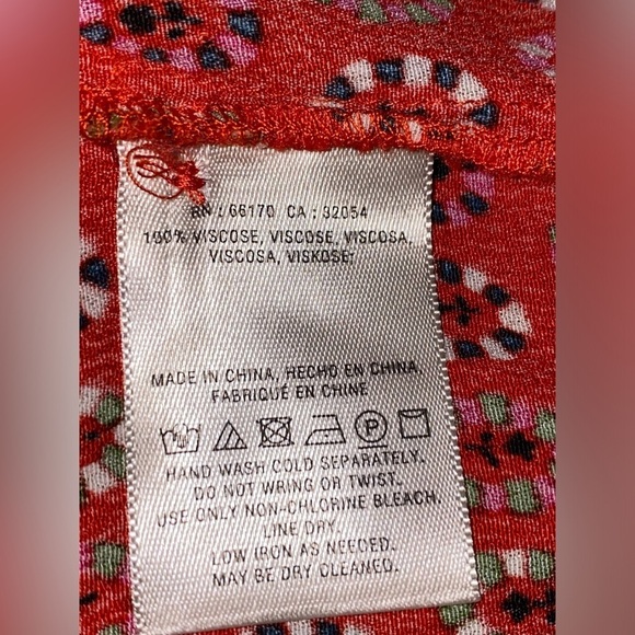 Maeve Anthropologie Women Daisy Floral Midi Shirtdress 12P‎  Cottagecore - Picture 6 of 8